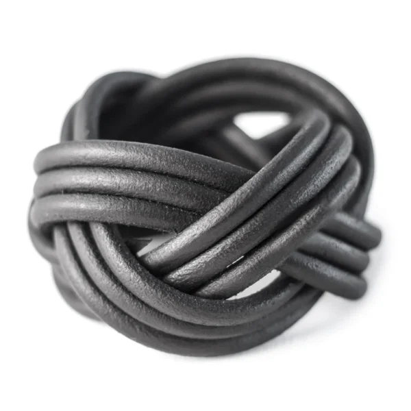 NODOMORO Kožený náramek Black Tulsi / vel. M - Image 6