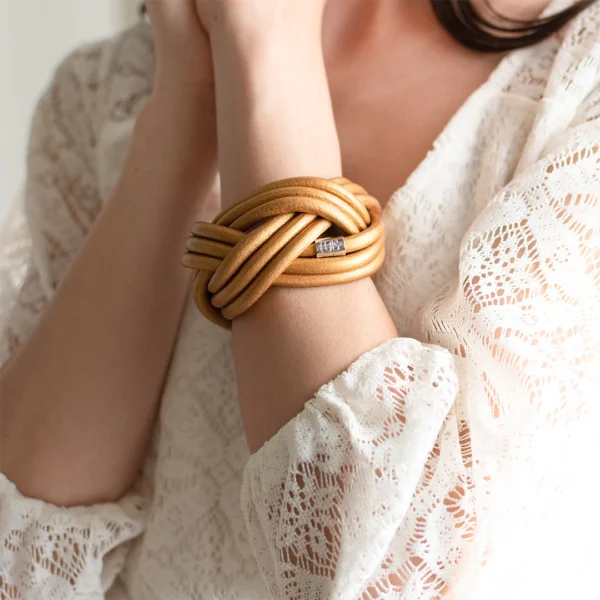 Nodomoro Tulsi leather bracelet - Image 4